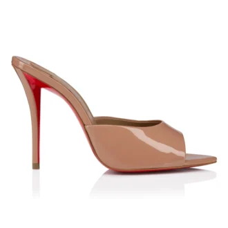 Miss Z Mule – Mule de 100 mm – Piele de vițel lăcuită – Blush – Femei Miss Z Mule – Mule de 100 mm – Piele de vițel lăcuită – Blush – Femei