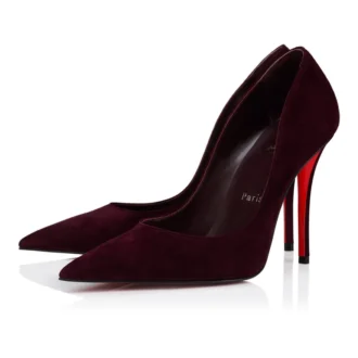 Miss Z – Pantofi cu toc de 100 mm – Piele de vițel velur – Amara – Femei