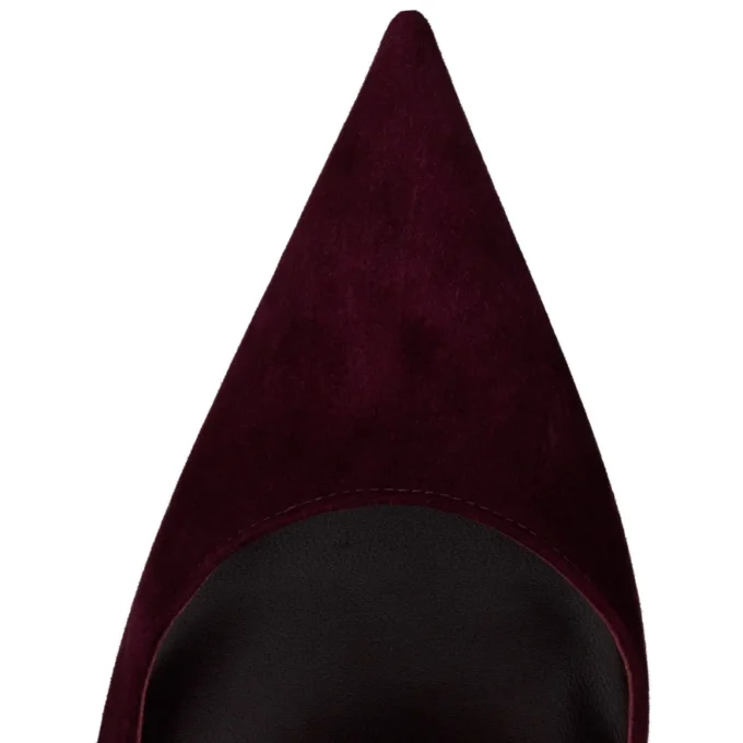 Miss Z – Pantofi cu toc de 100 mm – Piele de vițel velur – Amara – Femei Miss Z – Pantofi cu toc de 100 mm – Piele de vițel velur – Amara – Femei