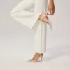 Miss Z Riviera Strass – Pantofi cu toc de 80 mm și curele – Plasă, piele Nappa și perle – Bianco – Femei Miss Z Riviera Strass – Pantofi cu toc de 80 mm și curele – Plasă, piele Nappa și perle – Bianco – Femei