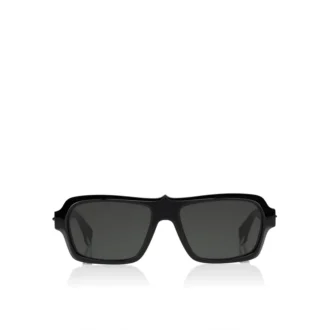 Modelul nostru Georges Lb0027 – Ochelari de soare – Acetat – Negru lucios