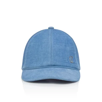 Mooncrest Cl Ac – Șapcă de baseball – Piele de vițel și pânză – Ceruleo Mooncrest Cl Ac – Șapcă de baseball – Piele de vițel și pânză – Ceruleo