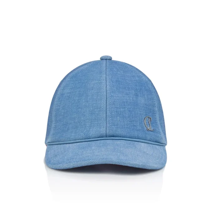 Mooncrest Cl Ac – Șapcă de baseball – Piele de vițel și pânză – Ceruleo