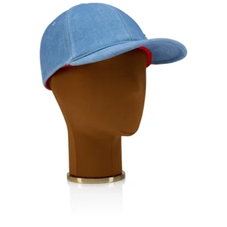 Mooncrest Cl Ac – Șapcă de baseball – Piele de vițel și pânză – Ceruleo Mooncrest Cl Ac – Șapcă de baseball – Piele de vițel și pânză – Ceruleo