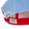 Mooncrest Cl Ac – Șapcă de baseball – Piele de vițel și pânză – Ceruleo