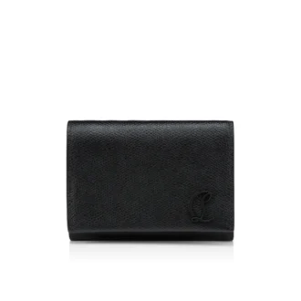 Mooncrest – Portofel compact – Piele de vițel Alpin – Negru