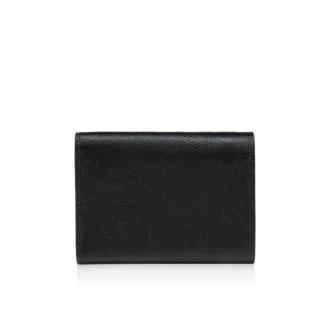Mooncrest – Portofel compact – Piele de vițel Alpin – Negru