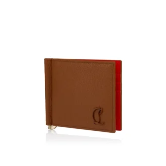 Mooncrest – Portofel – Piele de vițel granată – Cuoio