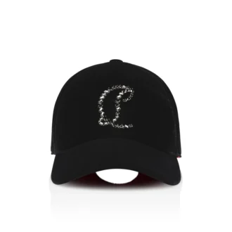 Mooncrest Stones – Șapcă de baseball – Catifea și strasuri – Negru