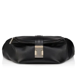 Nox – Geantă de centură – Piele de vițel – Negru