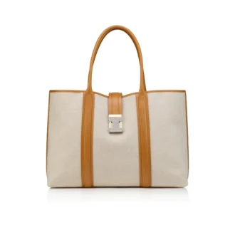 Nox – Gență Tote – Pânză de in – Natural
