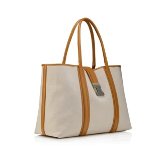 Nox – Gență Tote – Pânză de in – Natural