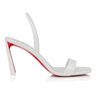 o condora sandale cu bretele de 85 mm piele lcuit bianco femei 2 330x330 - O Condora - Sandale cu bretele de 85 mm - Piele lăcuită - Bianco - Femei
