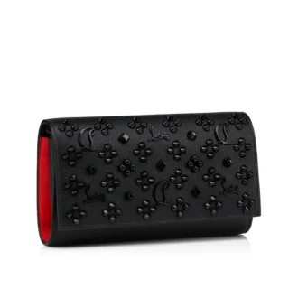 Paloma – Portofel cu lanț – Piele de vițel granulată – Negru