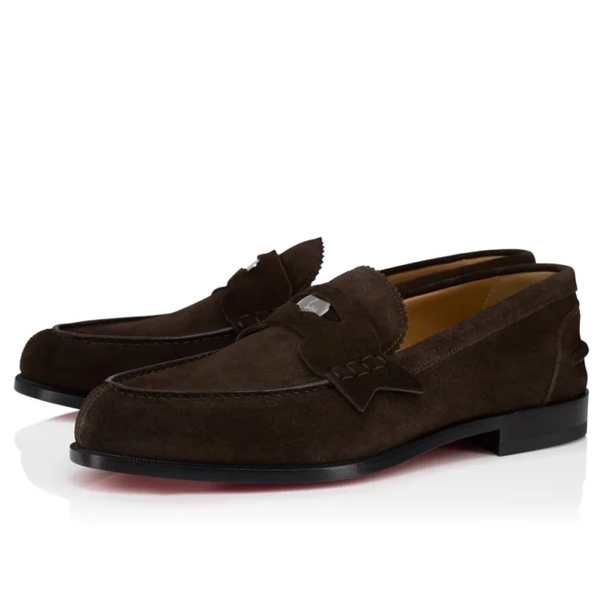 Penny – Mocasini – Piele de vițel inversată – Cafa – Bărbați