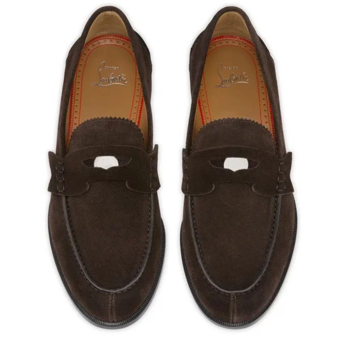 Penny – Mocasini – Piele de vițel inversată – Cafa – Bărbați