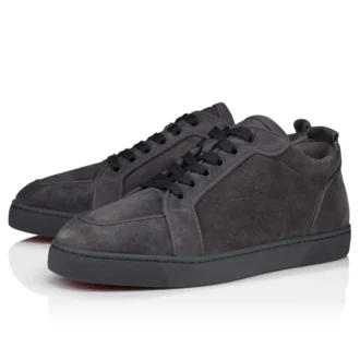Rantulow – Sneakers – Piele de vițel velur – Cenușiu fumuriu – Bărbați Rantulow – Sneakers – Piele de vițel velur – Cenușiu fumuriu – Bărbați