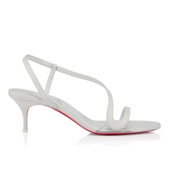 Rosalie – Sandale de 55 mm – Piele de ied – Bianco – Femei