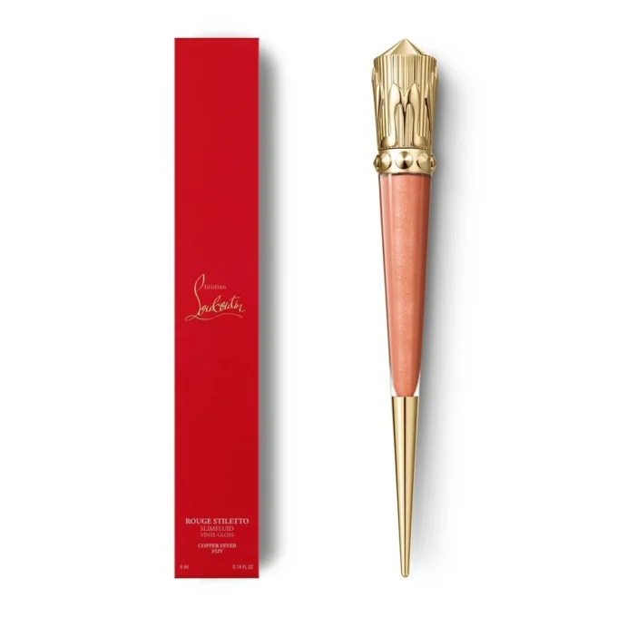 Rouge Stiletto Vinyl Gloss Copper Fever 352V Copper Fever – Christian Louboutin Frumusețe Statele Unite
