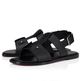Sandale Chambeliss – Sandale – Piele de vițel – Negru – Bărbați