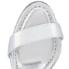 Sandale Miss Jane – Sandale de 85 mm – Piele de vițel laminată – Argintiu – Femei Sandale Miss Jane – Sandale de 85 mm – Piele de vițel laminată – Argintiu – Femei
