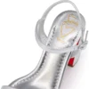 Sandale Miss Jane – Sandale de 85 mm – Piele de vițel laminată – Argintiu – Femei Sandale Miss Jane – Sandale de 85 mm – Piele de vițel laminată – Argintiu – Femei
