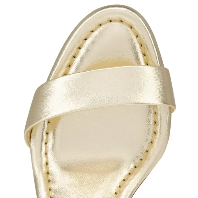 Sandale Miss Jane – Sandale de 85 mm – Piele de vițel laminată – Platine – Femei Sandale Miss Jane – Sandale de 85 mm – Piele de vițel laminată – Platine – Femei