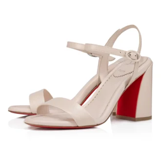 Sandale Miss Jane – Sandale de 85 mm – Piele Nappa – Leche – Femei Sandale Miss Jane – Sandale de 85 mm – Piele Nappa – Leche – Femei