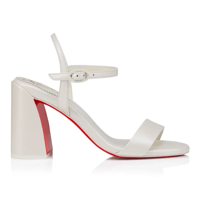 Sandale Miss Jane – Sandale de 85 mm – Piele nappa perlată – Bianco – Femei Sandale Miss Jane – Sandale de 85 mm – Piele nappa perlată – Bianco – Femei