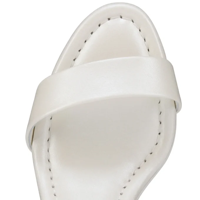 Sandale Miss Jane – Sandale de 85 mm – Piele nappa perlată – Bianco – Femei Sandale Miss Jane – Sandale de 85 mm – Piele nappa perlată – Bianco – Femei