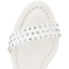 Sandale Miss Jane Strass Boum – Sandale de 85 mm – Satin creponat – Versiune Ivory – Femei Sandale Miss Jane Strass Boum – Sandale de 85 mm – Satin creponat – Versiune Ivory – Femei