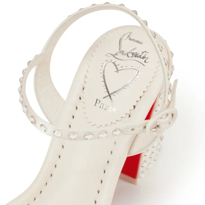 Sandale Miss Jane Strass Boum – Sandale de 85 mm – Satin creponat – Versiune Ivory – Femei Sandale Miss Jane Strass Boum – Sandale de 85 mm – Satin creponat – Versiune Ivory – Femei