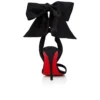 Sandale Miss Z Du Desert – Sandale cu curele de 100 mm – Satin creponat – Negru – Femei Sandale Miss Z Du Desert – Sandale cu curele de 100 mm – Satin creponat – Negru – Femei