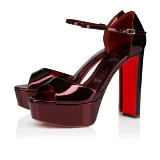 Sandaloo – Sandale cu curele de 130 mm – Piele de vițel laminată – Palio – Femei Sandaloo – Sandale cu curele de 130 mm – Piele de vițel laminată – Palio – Femei