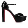 Sandaloo – Sandale de 130 mm – Piele de vițel lăcuită – Negru – Femei Sandaloo – Sandale de 130 mm – Piele de vițel lăcuită – Negru – Femei