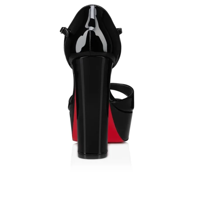 Sandaloo – Sandale de 130 mm – Piele de vițel lăcuită – Negru – Femei Sandaloo – Sandale de 130 mm – Piele de vițel lăcuită – Negru – Femei