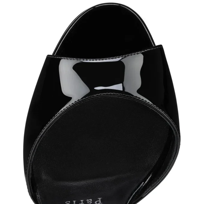 Sandaloo – Sandale de 130 mm – Piele de vițel lăcuită – Negru – Femei Sandaloo – Sandale de 130 mm – Piele de vițel lăcuită – Negru – Femei