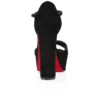Sandaloo – Sandale de 130 mm – Piele de vițel velur – Negru – Femei Sandaloo – Sandale de 130 mm – Piele de vițel velur – Negru – Femei
