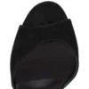 Sandaloo – Sandale de 130 mm – Piele de vițel velur – Negru – Femei Sandaloo – Sandale de 130 mm – Piele de vițel velur – Negru – Femei