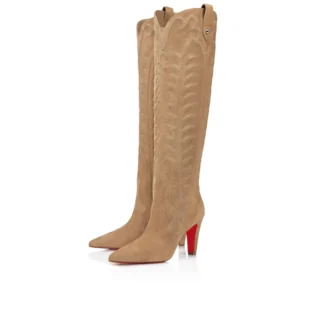 Santia Botta – Cizme de 85 mm – Piele de vițel velur – Lionne – Femei