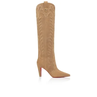Santia Botta – Cizme de 85 mm – Piele de vițel velur – Lionne – Femei