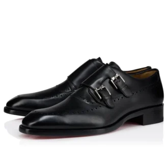 Sartok – Monk-Straps – Piele de vițel – Negru – Bărbați