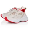 So Flo Perla – Sneakers de alergare – Piele de vițel laminată, strasuri și perle – Pearl – Femei