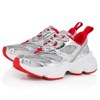 So Flo – Sneakers de alergare – Piele de vițel laminată – Argintiu – Femei So Flo – Sneakers de alergare – Piele de vițel laminată – Argintiu – Femei