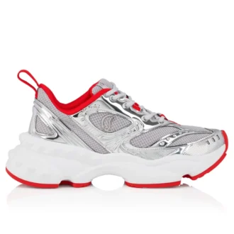 So Flo – Sneakers de alergare – Piele de vițel laminată – Argintiu – Femei So Flo – Sneakers de alergare – Piele de vițel laminată – Argintiu – Femei
