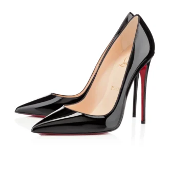 So Kate – Pantofi cu toc de 120 mm – Piele de vițel lăcuită – Negru – Femei