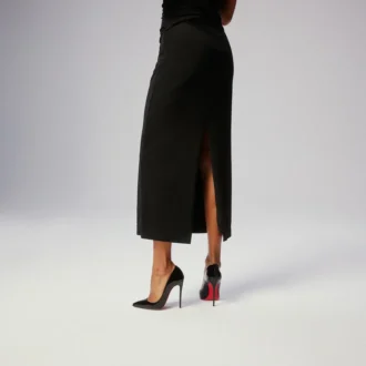 So Kate – Pantofi cu toc de 120 mm – Piele de vițel lăcuită – Negru – Femei