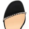 So Me – Sandale cu curele de 100 mm – Piele de ied și ținte – Negru – Femei So Me – Sandale cu curele de 100 mm – Piele de ied și ținte – Negru – Femei