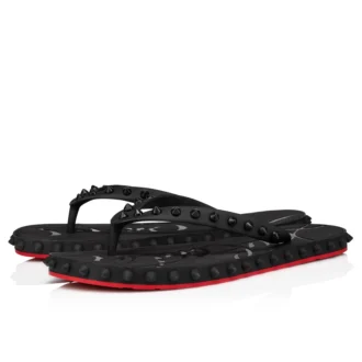 Super Loubi Flip – Papuci de plajă – Cauciuc – Negru – Femei