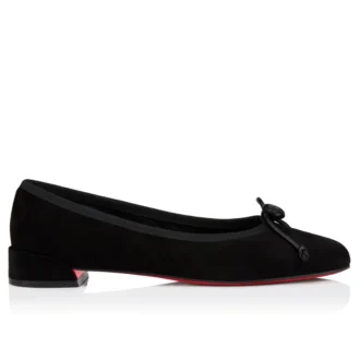 Sweetie Jane – Balerini – Piele de vițel velur – Negru – Femei